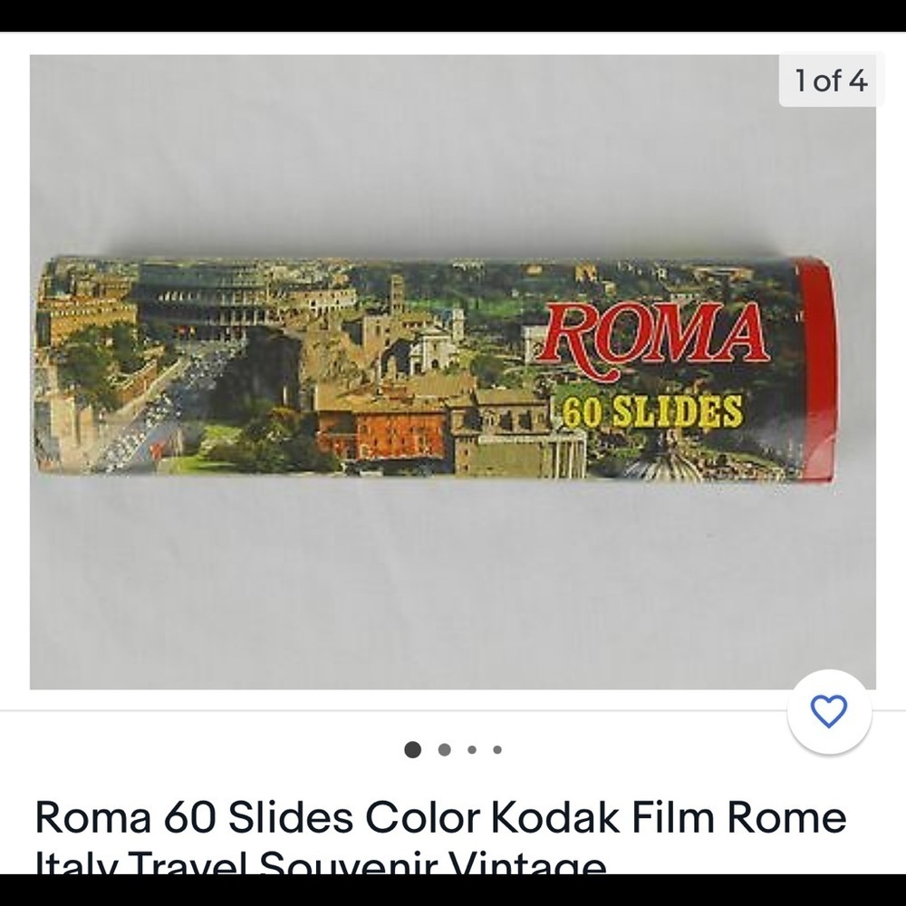 Roma Rome 60 slides Kodak film